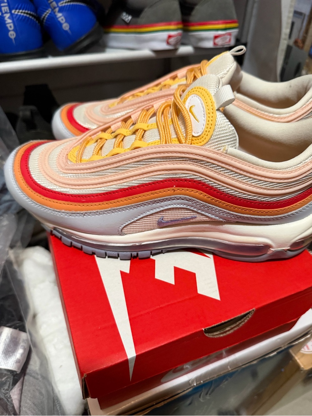 Nike Air Max 97 Sneakers Grey Light Thistle size 8.5